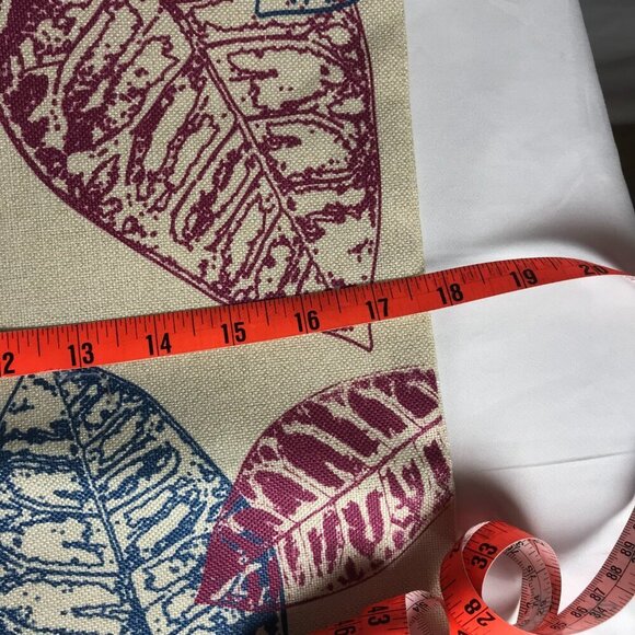 NWOT Pillow Cover for 16"x16" pillow.  Decoration, Couch, burlap, design, - Picture 6 of 9